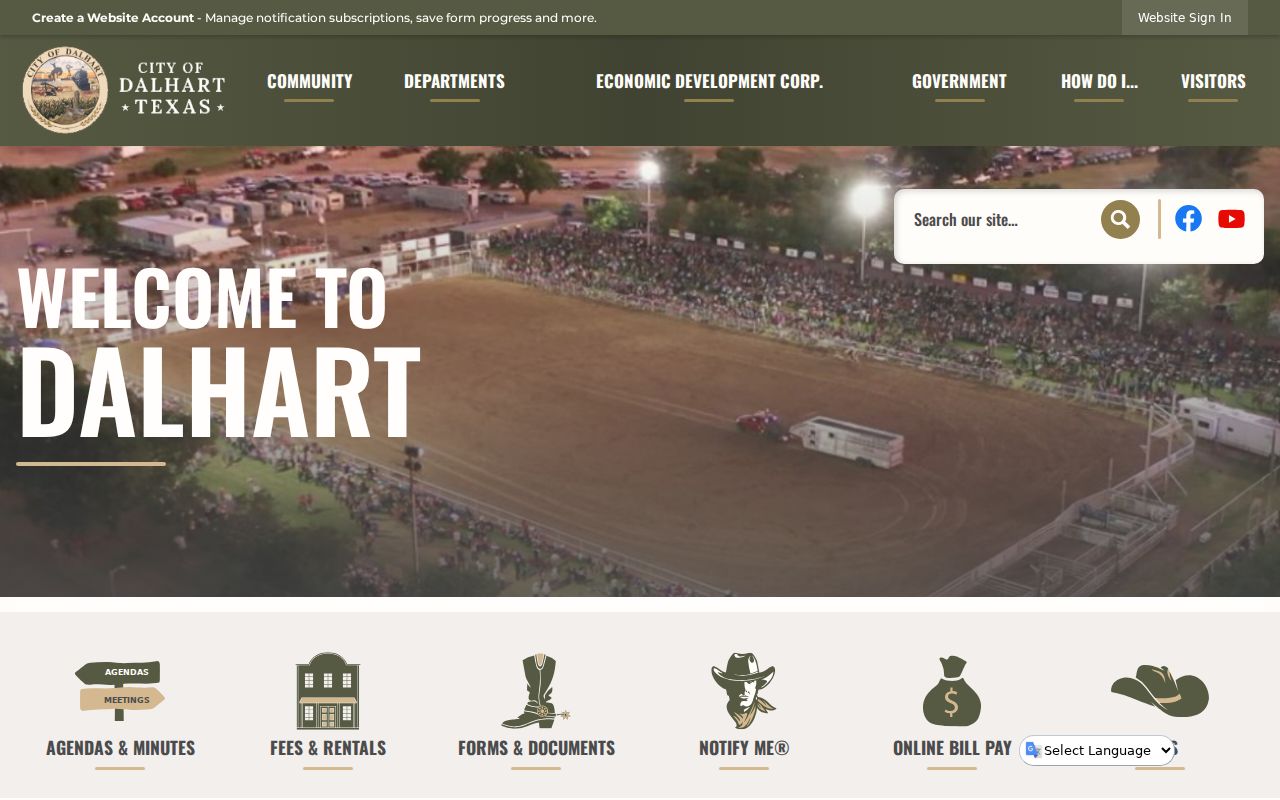 Official City of Dalhart website